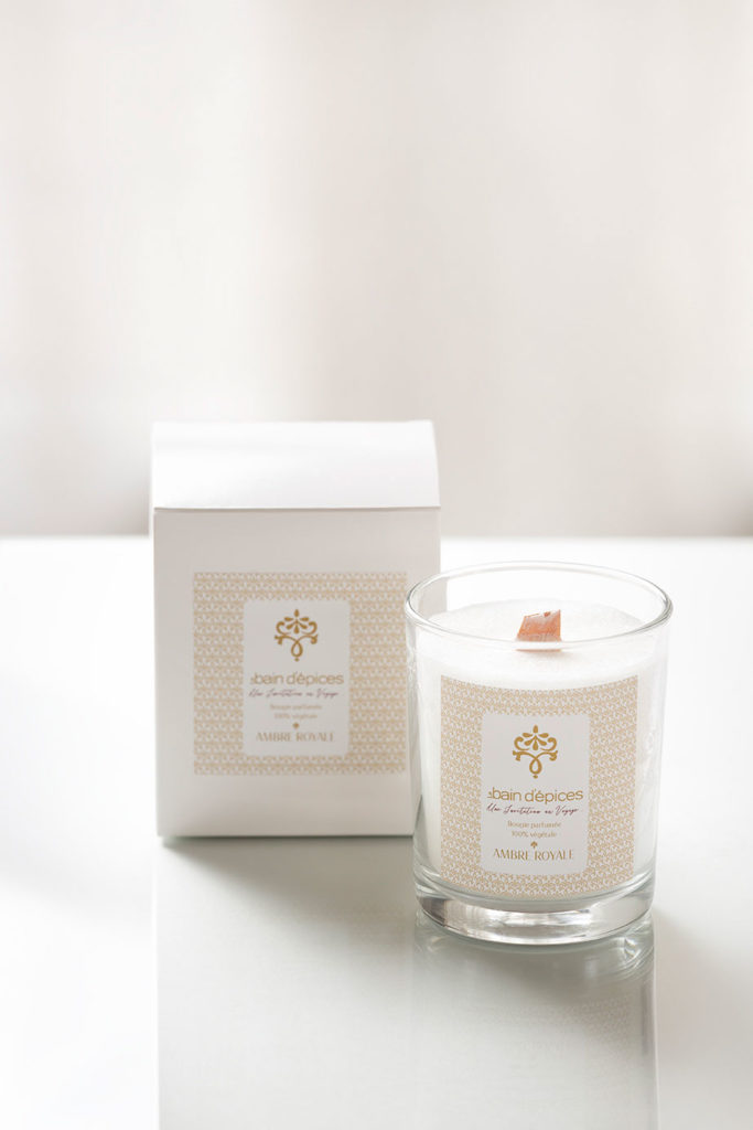 Bougies parfumées Ambre Royale