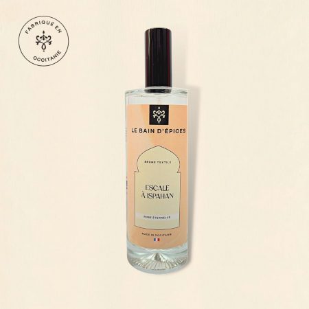 Brume textile, brume d'oreiller Escale à Ispahan, Rose éternelle 100ml