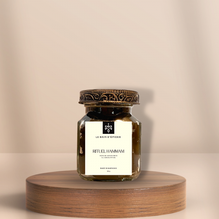 Pâte de savon noir artisanale à l'eucalyptus