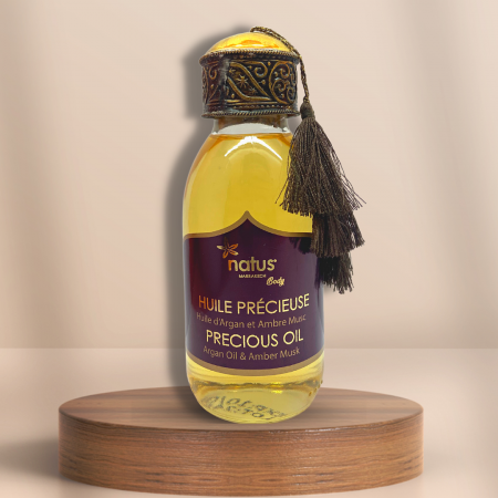 Huile précieuse à l'huile d'argan, Escale à Louxor, Ambre royale