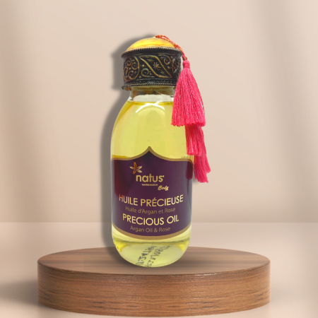 Huile précieuse à l'huile d'argan, Escale à Ispahan, Rose